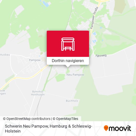 Schwerin Neu Pampow Karte