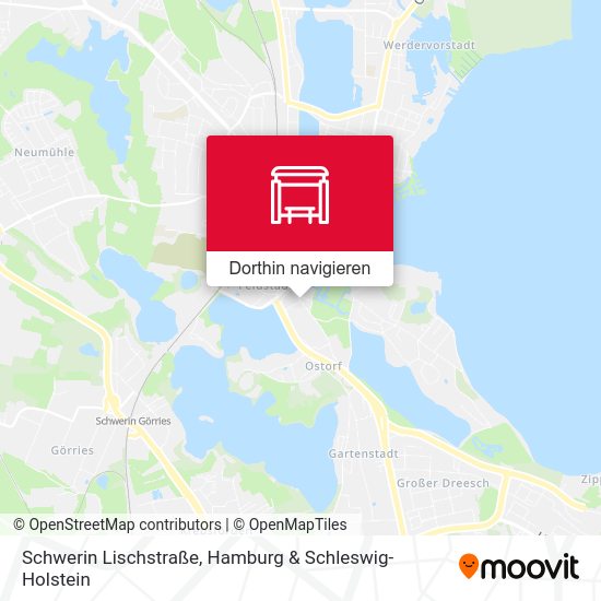 Schwerin Lischstraße Karte