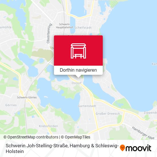Schwerin Joh-Stelling-Straße Karte