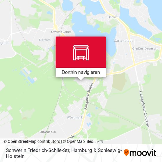 Schwerin Friedrich-Schlie-Str Karte