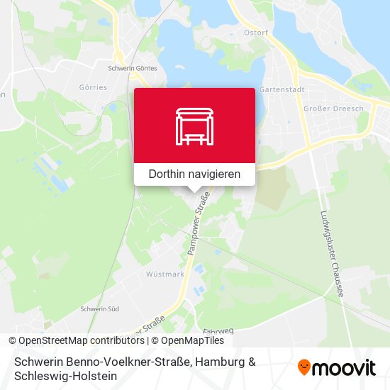 Schwerin Benno-Voelkner-Straße Karte