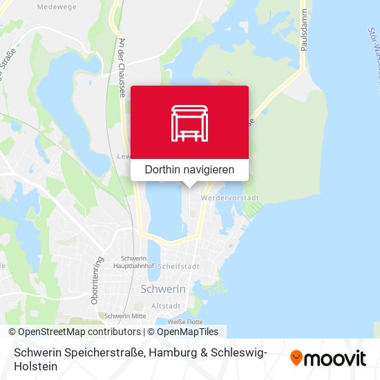 Schwerin Speicherstraße Karte
