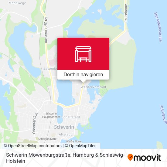 Schwerin Möwenburgstraße Karte