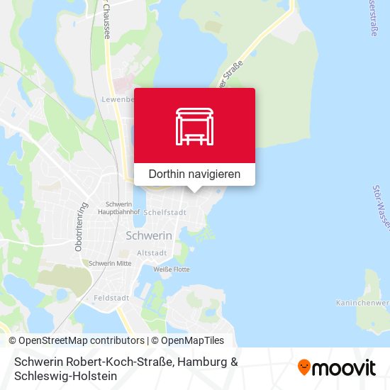 Schwerin Robert-Koch-Straße Karte