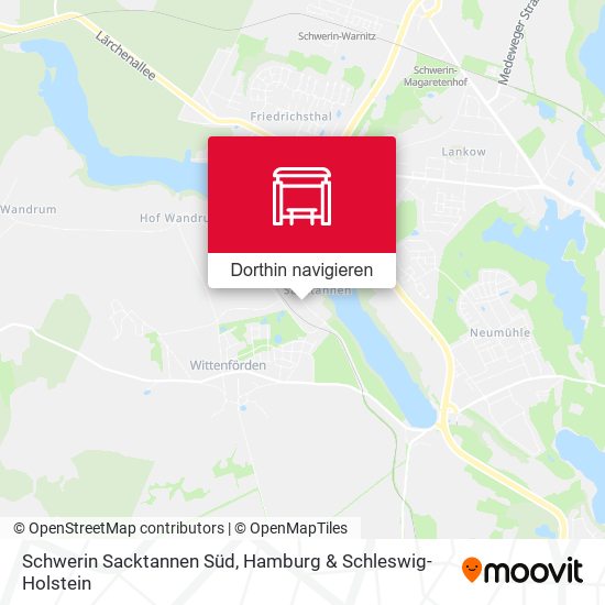 Schwerin Sacktannen Süd Karte