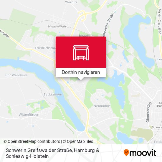 Schwerin Greifswalder Straße Karte