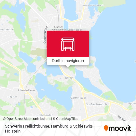 Schwerin Freilichtbühne Karte