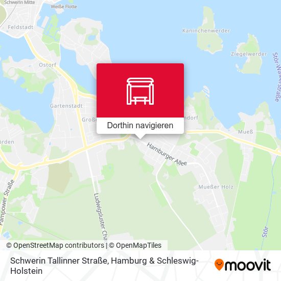 Schwerin Tallinner Straße Karte