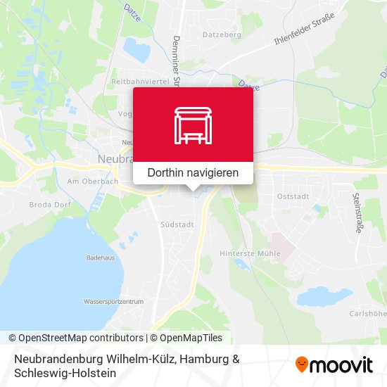 Neubrandenburg Wilhelm-Külz Karte