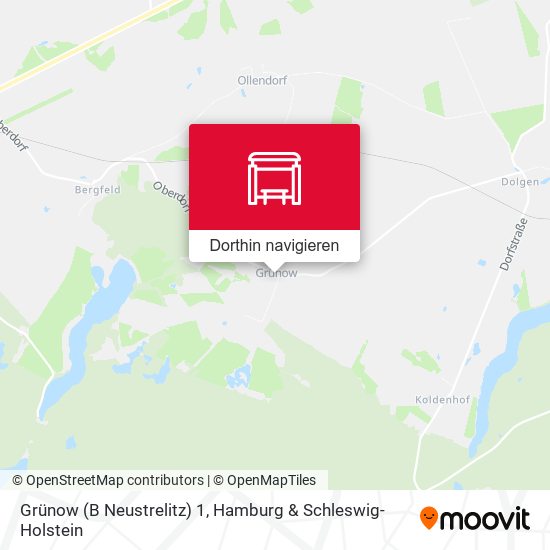 Grünow (B Neustrelitz) 1 Karte