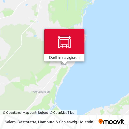 Salem, Gaststätte Karte