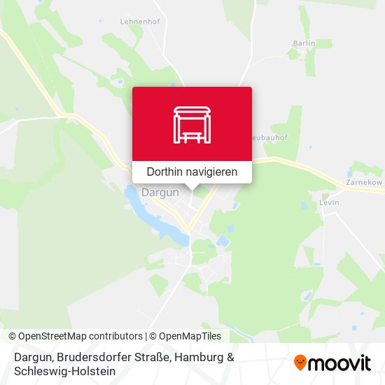 Dargun, Brudersdorfer Straße Karte