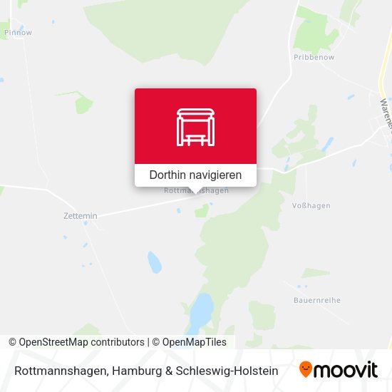 Rottmannshagen Karte