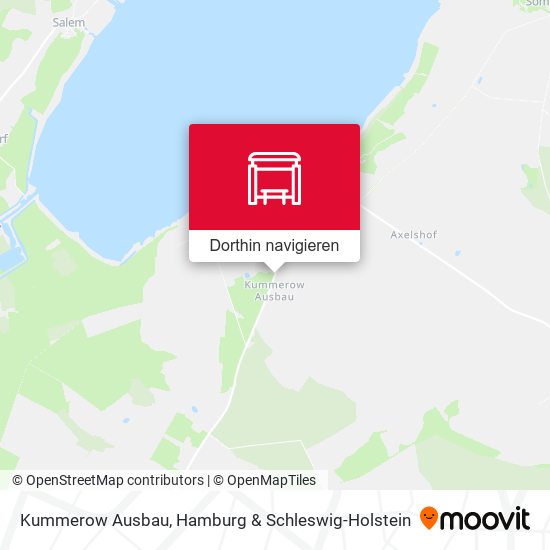 Kummerow Ausbau Karte