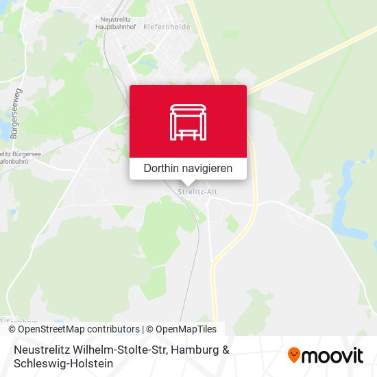 Neustrelitz Wilhelm-Stolte-Str Karte