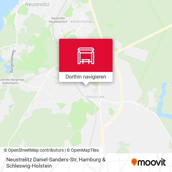 Neustrelitz Daniel-Sanders-Str Karte