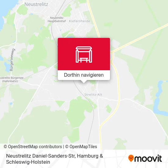 Neustrelitz Daniel-Sanders-Str Karte