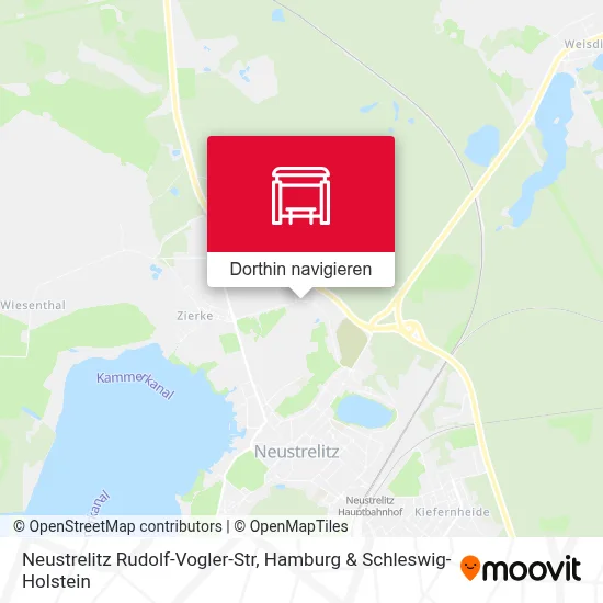 Neustrelitz Rudolf-Vogler-Str Karte