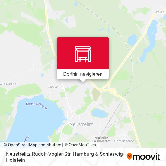 Neustrelitz Rudolf-Vogler-Str Karte