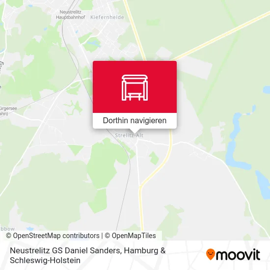 Neustrelitz GS Daniel Sanders Karte