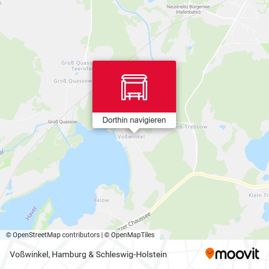 Voßwinkel Karte