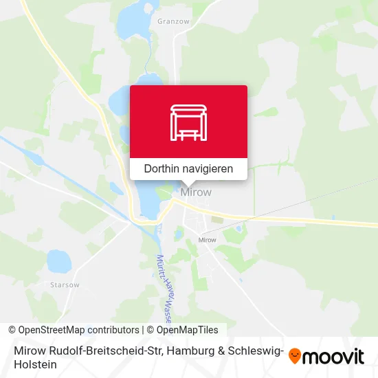 Mirow Rudolf-Breitscheid-Str Karte