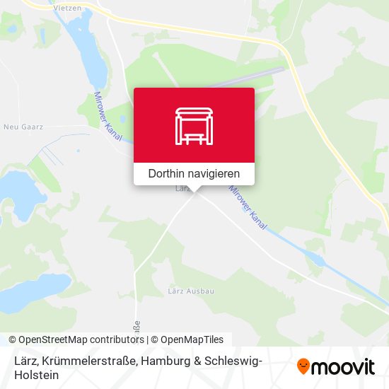 Lärz, Krümmelerstraße Karte