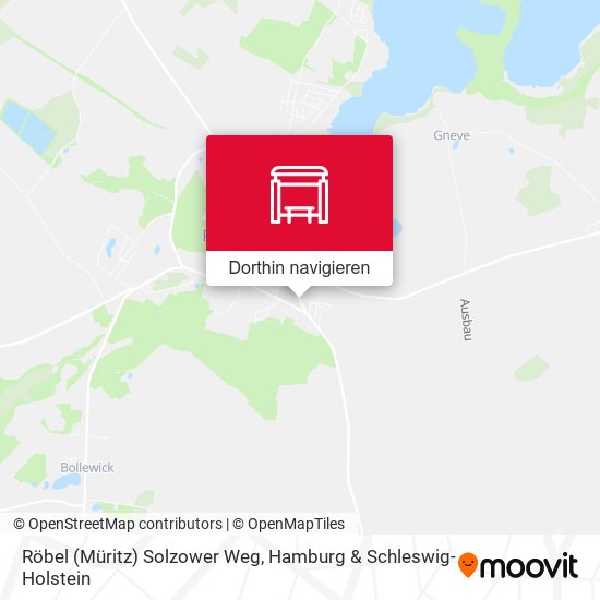 Röbel (Müritz) Solzower Weg Karte