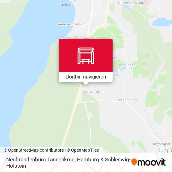 Neubrandenburg Tannenkrug Karte