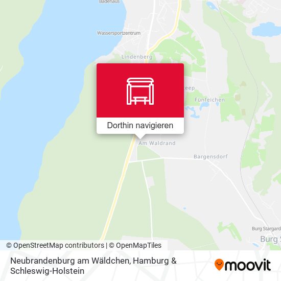 Neubrandenburg am Wäldchen Karte