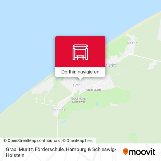 Graal Müritz, Förderschule Karte