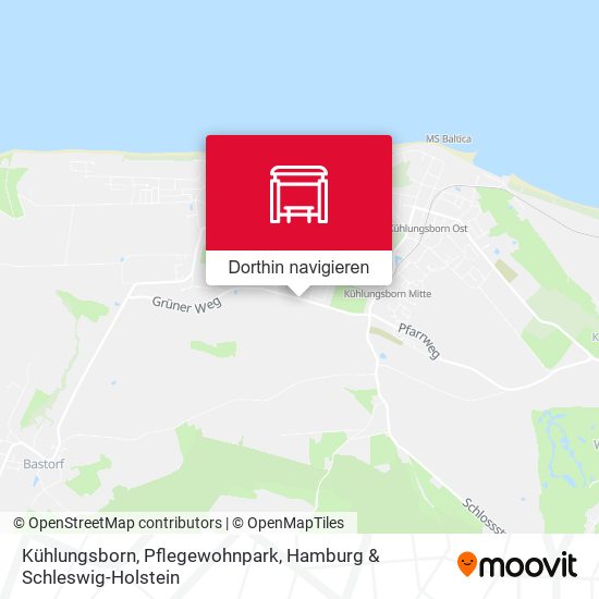 Kühlungsborn, Pflegewohnpark Karte