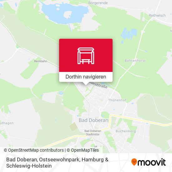 Bad Doberan, Ostseewohnpark Karte