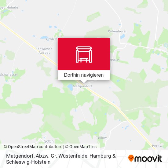 Matgendorf, Abzw. Gr. Wüstenfelde Karte