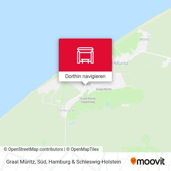 Graal Müritz, Süd Karte