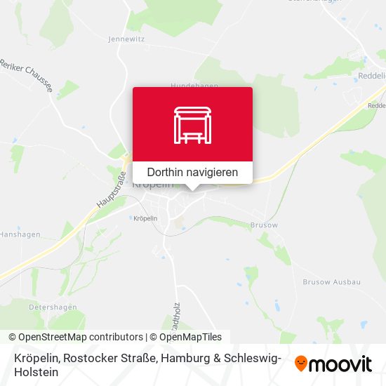 Kröpelin, Rostocker Straße Karte