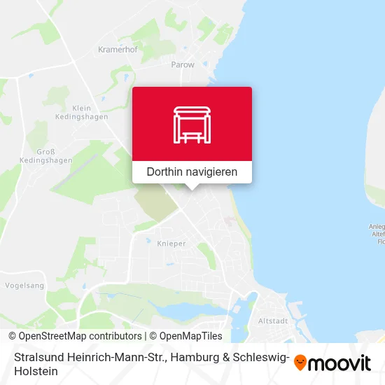 Stralsund Heinrich-Mann-Str. Karte