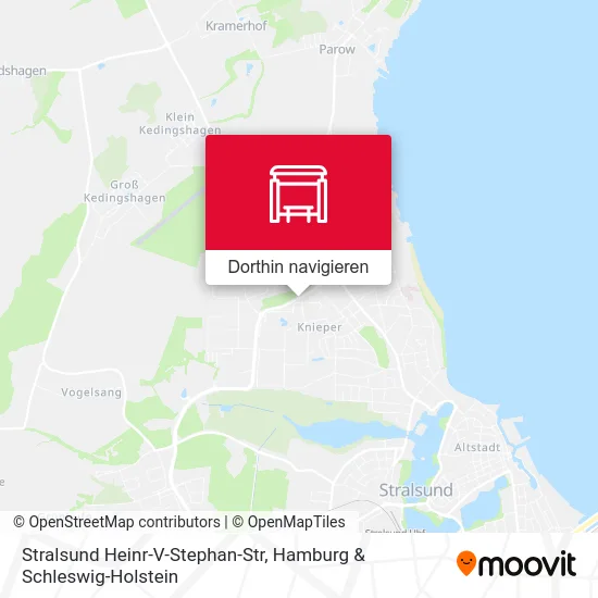 Stralsund Heinr-V-Stephan-Str Karte
