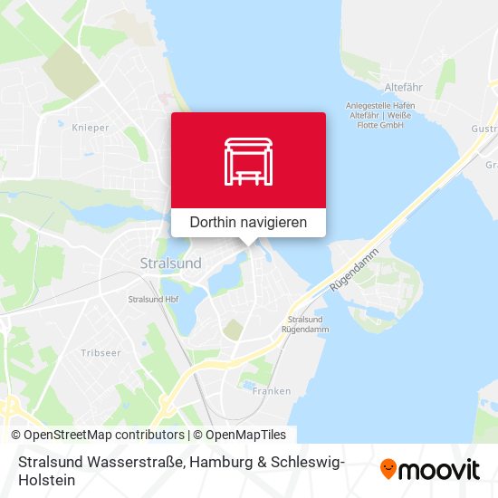 Stralsund Wasserstraße Karte