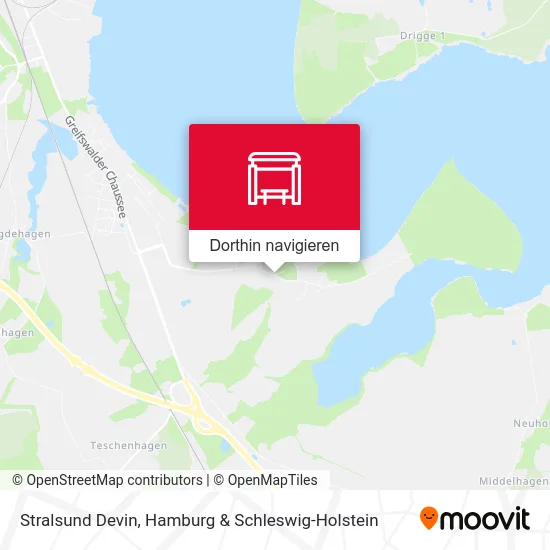 Stralsund Devin Karte