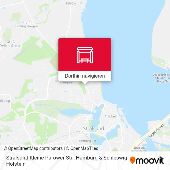 Stralsund Kleine Parower Str. Karte