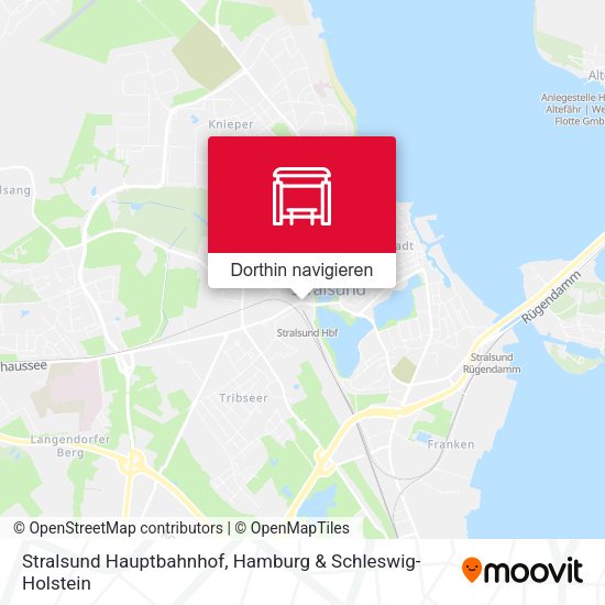Stralsund Hauptbahnhof Karte