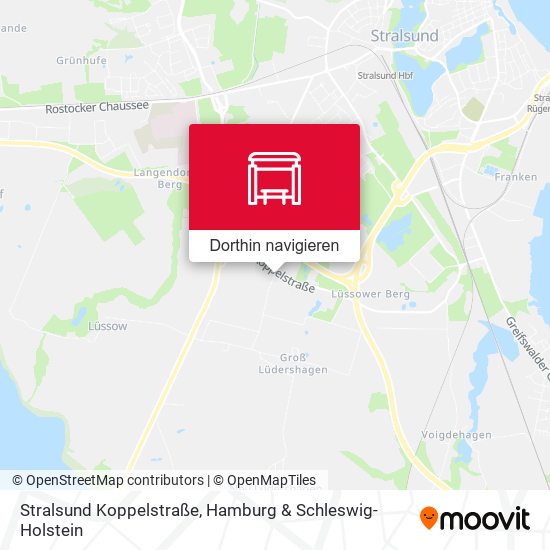 Stralsund Koppelstraße Karte
