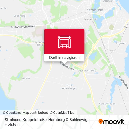 Stralsund Koppelstraße Karte