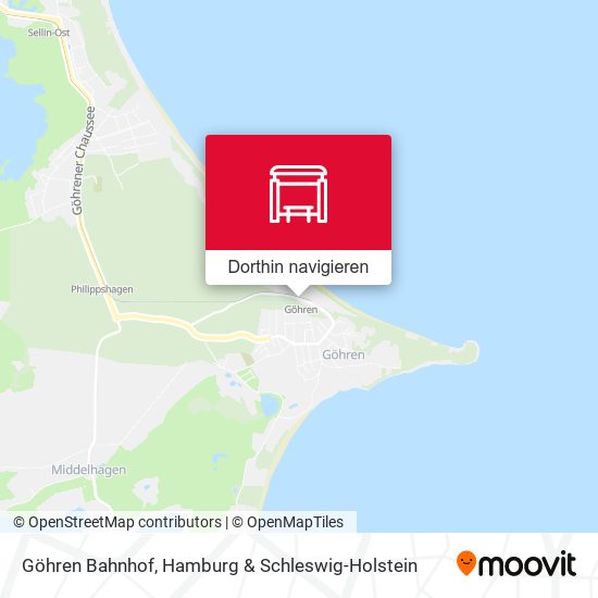 Göhren Bahnhof Karte