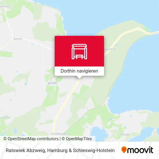 Ralswiek Abzweig Karte