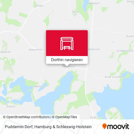 Puddemin Dorf Karte