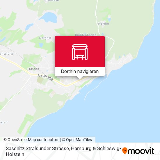 Sassnitz Stralsunder Strasse Karte