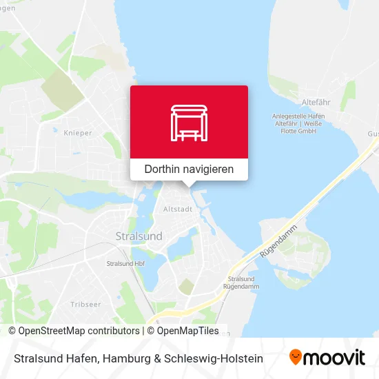 Stralsund Hafen Karte