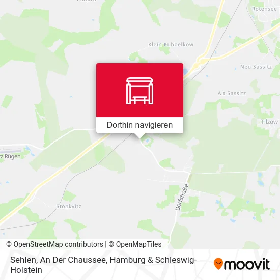 Sehlen, An Der Chaussee Karte